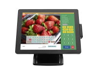 Poindus PT51 15" Black Colour, (PE24-J6412), P-CAP, 8G RAM, 128G SSD M.2, w/VGA, COM3, w/WIN10 LTSC(2021), [3yr RTB Warranty]