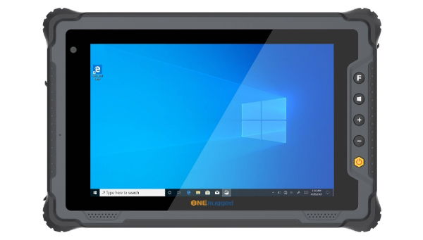 OneRugged M80J 8inch tablet, Intel JASPER LAKE N5100+8G+128G, 800*1280, 700nits, Windows 10 IOT LTSC License, Honeywell 2D barcode module, Hand-strap, UK plug