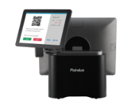 Poindus 2nd Display for VariPOS 240 / 250 series 10.1" Double Hinge, with Black colour One hole I/O cover, W/packing ass'y,