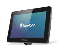 Newland NQuire 750 Stingray II Micro Kiosk with 7" Touch Screen, 2D CMOS Mega Pixel imager with Laser Aimer (CM6x, Landscape), 8MP front camera,  BT, 4G, GPS, WiFi and POE. Incl. wall mount bracket and multiplug adapter. OS: Android 13 GMS.