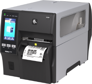 Zebra ZT411 DT Printer; 4", 300 dpi, Euro and UK Cords, Serial, USB, 10/100 Ethernet, Bluetooth 4.1/MFi, USB Host, Linerless EZPL