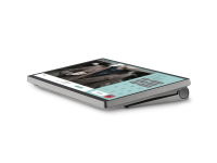 Poindus VariPOS 256A Dual Hinge Stand (PE22, i3-8145UE), Sliver Colour, PCT, 8G RAM, 128G SSD, Base w/o Logo, Win10 IoT 2019 LTSC Value, 64 Bit, UK. [3Yr RTB Warranty]
