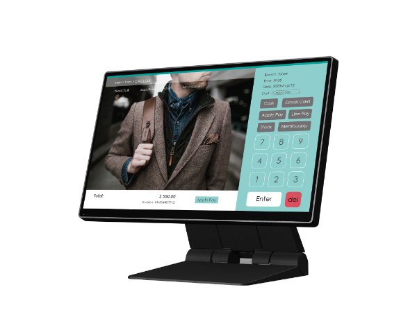 Poindus PT58A 15.6" (PE26, i5-1235U), P-CAP, 8G RAM, 128G SSD M.2, WIN10 LTSC(2021), Black Colour. UK. [3yr RTB Warranty]