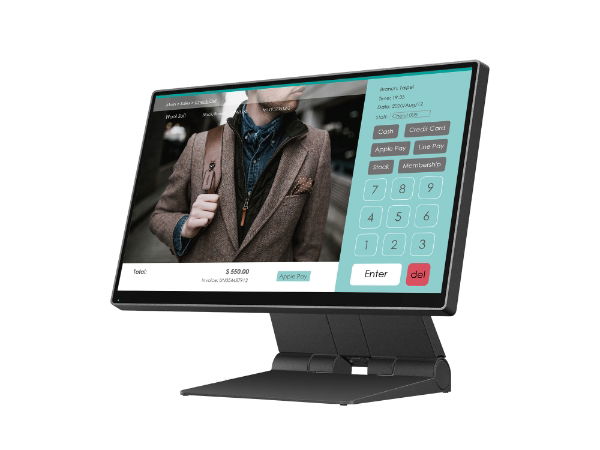 Poindus PT58A 15.6" (PE26, i3-1215U) P-CAP, 8G RAM, 128G SSD M.2, WIN10 LTSC(2021), Black Colour. UK. [3yr RTB Warranty]