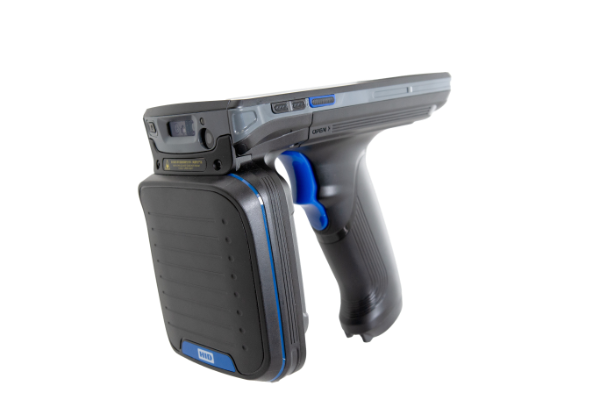 Janam XR2 Android 13 (GMS), UHF RFID (Europe), GSM/LTE, 2D Imager, 802.11a/b/g/n/ac/d/e/h/i/k/r/v/w/ax, Bluetooth, Camera, 4GB/64GB, 9000mAh battery, charging AC adapter, EU or UK plug, USB-C cable