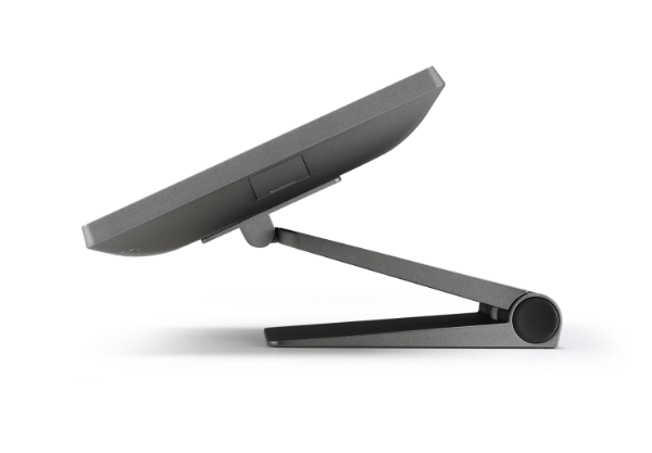 Poindus VariPOS 256A Dual Hinge stand (PE24, J6412), Silver Colour, PCT, 8G RAM, 128G SSD(M.2), WIN10 IoT Ent 2021 LTSC Entry,  w/Thumb screw, w/Poindus Logo, UK [3Yr RTB Warranty]